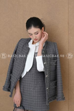 Donna Tweed Blazer 4