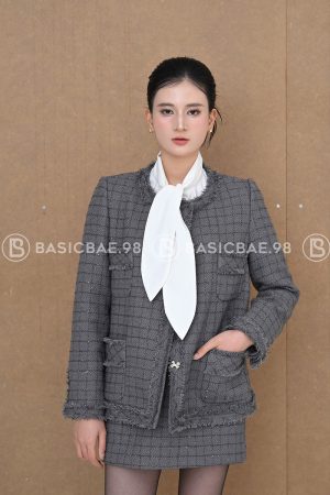 Donna Tweed Blazer 7