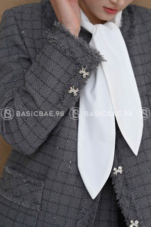 Donna Tweed Blazer 9